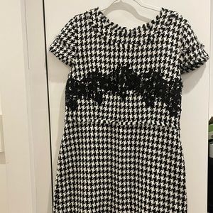 Karl Lagerfeld Houndstooth Dress - size 12